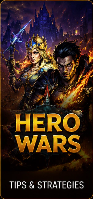 Hero Wars official Cascade character key art — featured game cover