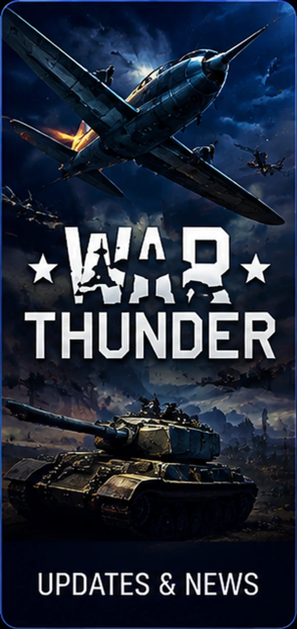 War Thunder official Steam artwork — featured game cover