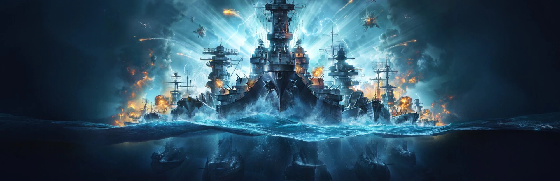 World of Warships official Steam artwork